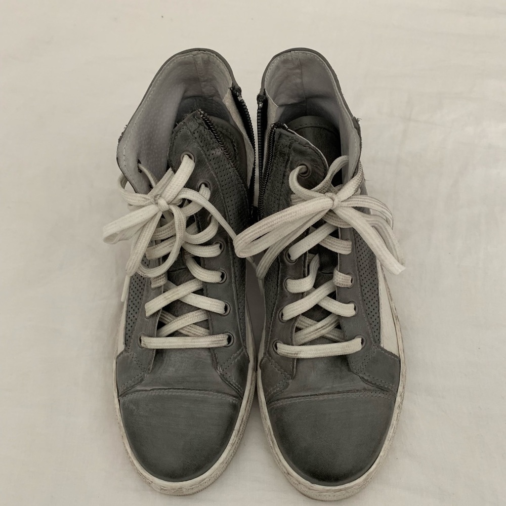 Cobbler by Bed Stu Leather High Top Sneaker